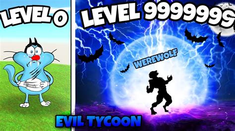 Roblox Oggy Became Most Dangerous Werewolf Evil In Evil Tycoon Roblox