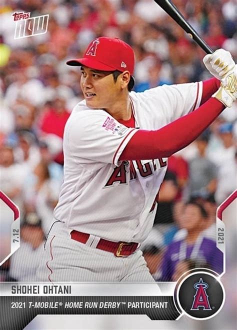 大谷翔平 Shohei Ohtani 2021 MLB TOPPS NOW Card 496 2021 7 12 トップスPayPayフリマ