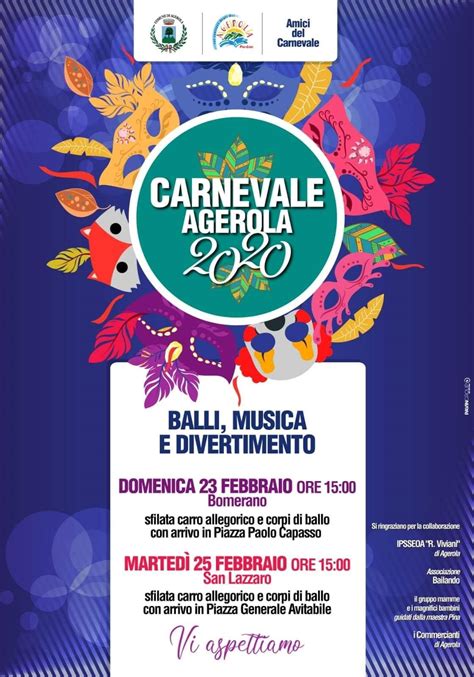 Agerola Carnevale In Piazza Con La Sfilata Delle Maschere E I Balli