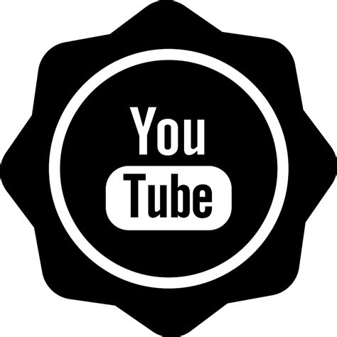 Youtube Social Badge Vector Svg Icon Svg Repo