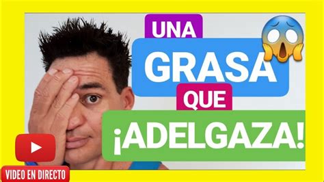 COMO ADELGAZAR COMIENDO GRASA FUNCIONA YouTube