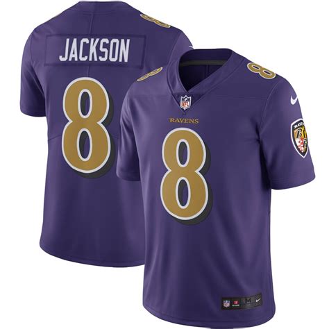 Camiseta Hombre 2023NFL Baltimore Ravens Lamar Jackson Purple Limited