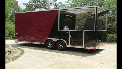 2016 Bbq Porch Concession Trailer Custom Built Youtube