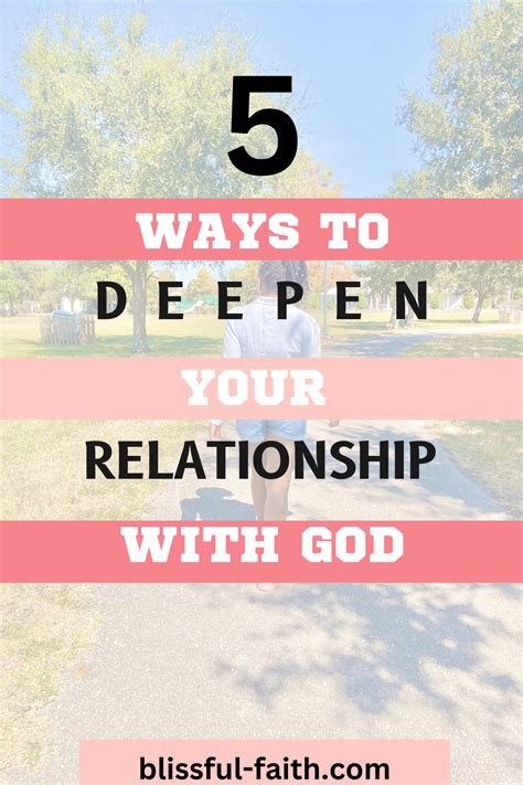 5 Ways To Deepen Your Relationship With God In 2023 Godly