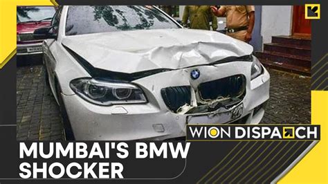 Mumbai Bmw Hit And Run Case Suspect In Custody Dad Sacked From Shinde