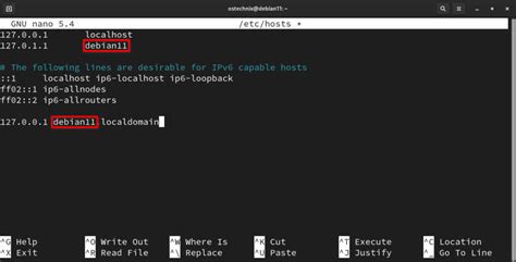 How To Set Or Change Hostname In Debian And Ostechnix