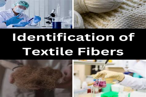 Identification Of Textile Fibers The Textile Journal