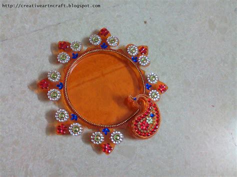 Anu's art and crafts: Rakhi Plate