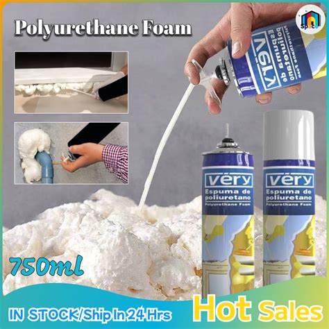 750ml Styrofoam Glue Foam Sprayer Foam Spray Sealant Spray Foam Polyurethane Foam Spray ...