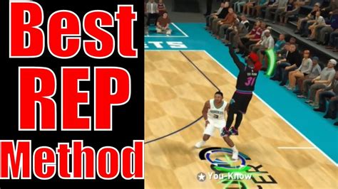 Best Updated Rep Method Nba 2k19 Youtube