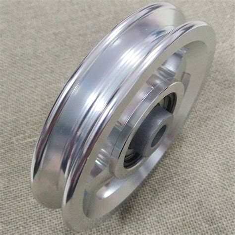 Aluminium Alloy Bearing Pulley Wheel Fitness Gym Equipment Replace