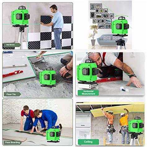 ML SL 16 Line Laser Leveling 4D Self Leveling 4X360 Cross Line Green