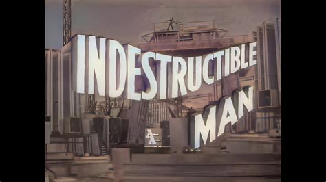 Indestructible Man Bw To Color Upscaled Youtube