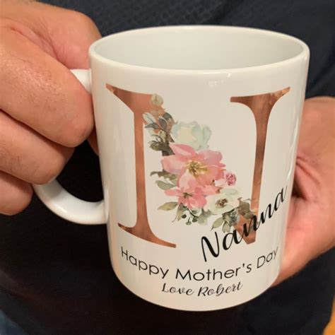 Mothers Day Mug Personalised Mothers Day T Custom Mug For Etsy