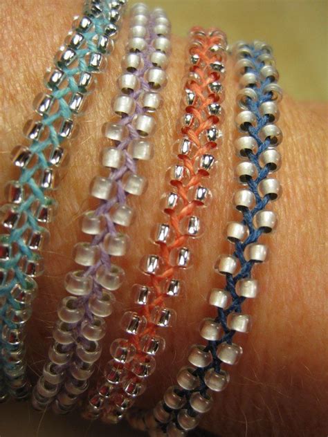 Beaded Braid Bracelet Beaded Bracelets Bracelet Tutorial Braided