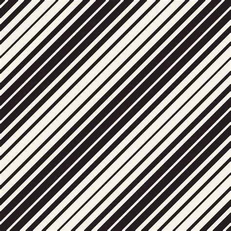 Horizontal Parallel Straight Lines Stripes Vector Seamless Pattern