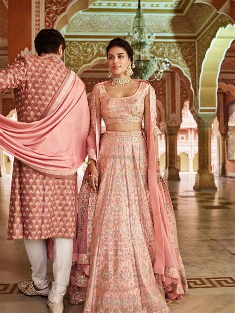 Photo Of Pastel Pink Bridal Lehenga By Anita Dongre