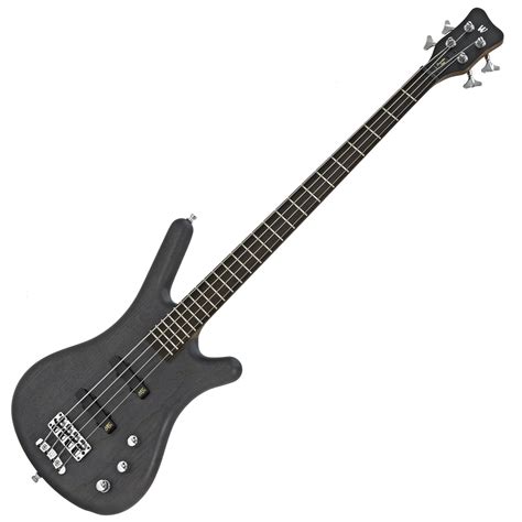 Warwick GPS Corvette Ash 4 String Active Bass Nirvana Black Gear4music