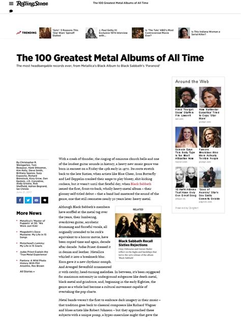 The 100 Greatest Metal Albums Of All Time 2 Pdf Heavy Metal Music