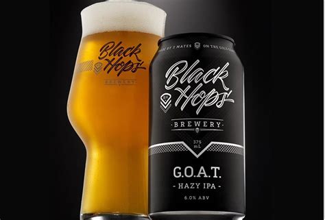 Goat Hazy Ipa Now Part Of Our Core Range Beers Black Hops Brewing