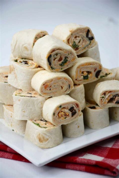 Mexican Tortilla Pinwheels Cheekykitchen