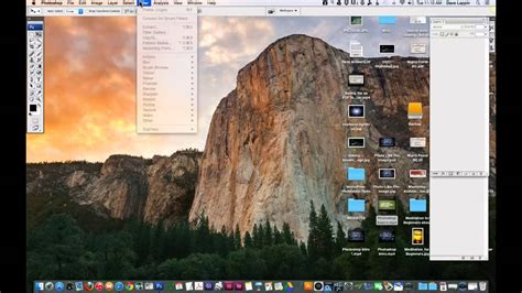 02 Photoshop Menu Bar Tutorial Youtube