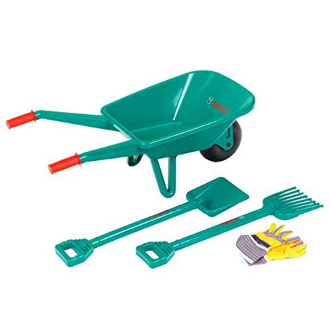 Bosch Klein Set De Jardinage Brouette Pelle Rateau Et Gants