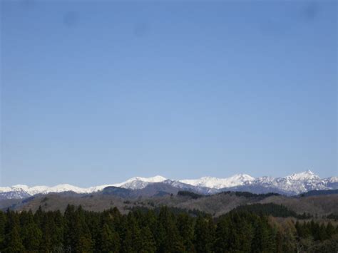 山々がとても綺麗です！ 410 白い森おぐに通信 山形県小国町観光ガイド Ogumogu（おぐもぐ）