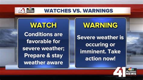 What S The Difference Between A Watch And Warning YouTube