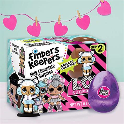 Finders Keepers Milk Chocolate Eggs Lol Toy Surprise Candy Ts