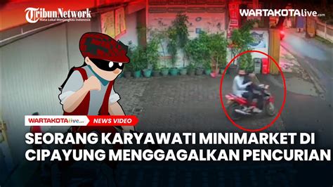 Seorang Karyawati Minimarket Di Cipayung Menggagalkan Pencurian Sepeda