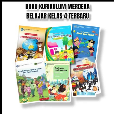 Jual Buku Paket Siswa Sd Kelas 4 Kurikulum Merdeka Sekolah Penggerak