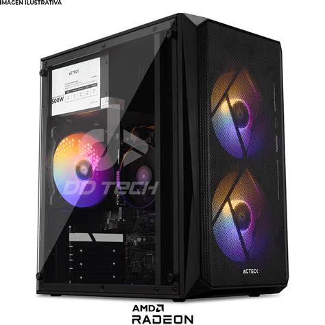 Computadora PRIDE GAMING WHALE AMD RADEON GRAPHICS 7 NUCLEOS AMD