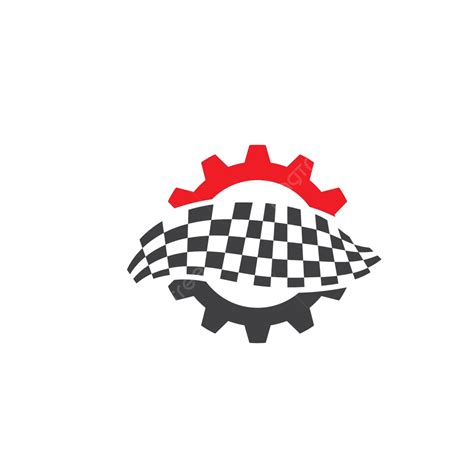 Racing Flag Icon Of Automotif Illustration Vector Flag Emblem