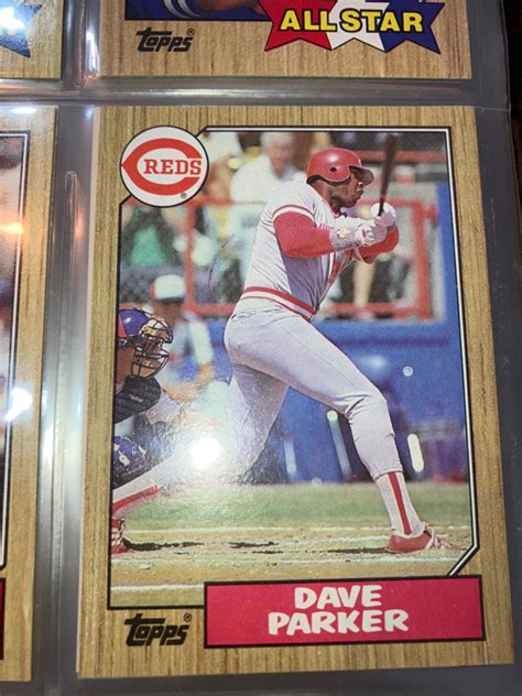 Dave Parker Ungraded 1987 Topps