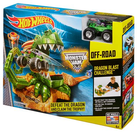 Hot Wheels Monster Jam Dragon Arena Attack Playset- Shop Hot Wheels ...