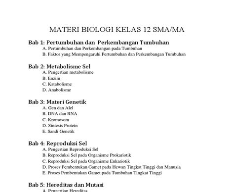 Materi Biologi Kelas 10 Semester 2 Homecare24