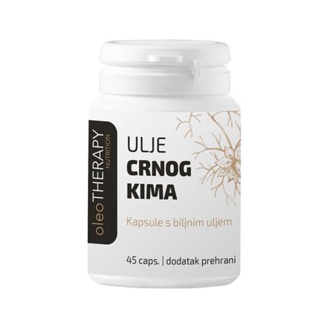 Oleotherapy Nutrition Ulje Crnog Kima Kapsule