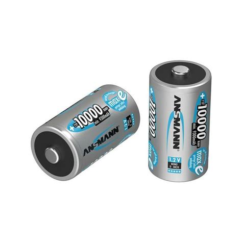 Ansmann MaxE HR20 Batteria Ricaricabile Torcia D NiMH 9300 MAh 1 2 V