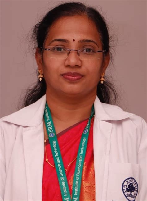 Mrs Anandhi D Srmist