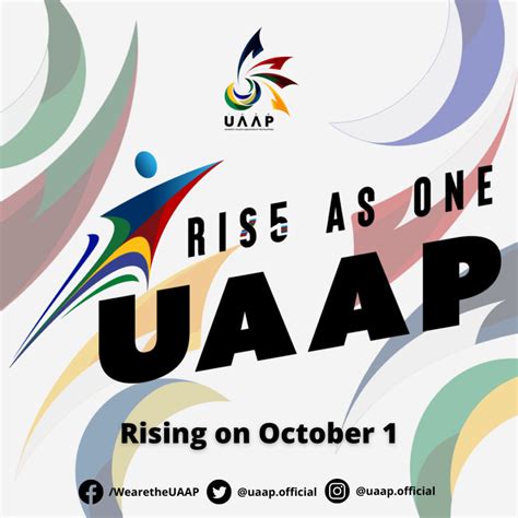 Rise As One Uaap Season 85 Is Kicking Off On October 1