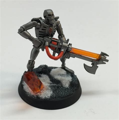 Warhammer 40k Orange Necron Warrior Rods X12