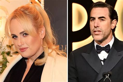 Sacha Baron Cohen Hits Back At Rebel Wilsons Demonstrably False