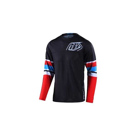 Troy Lee Designs Jersey Gp Air Warped Red Black