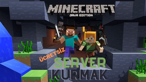 Minecraft Java Edition Da Server Kurmak Cretsiz Youtube