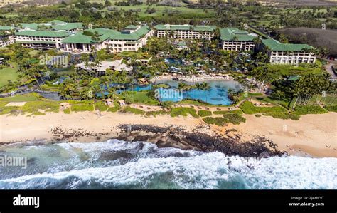 Grand Hyatt Kauai Resort And Spa Koloa Kauai Hawaii Usa Stock Photo