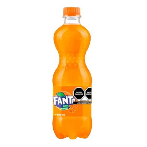 Refresco Fanta Sabor Naranja De 600 Ml Walmart