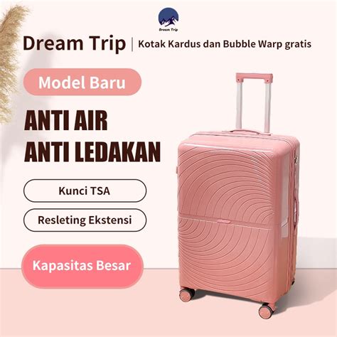 Jual New Arrival Koper Dream Trip Pp Travel Cabin Bagasi Size