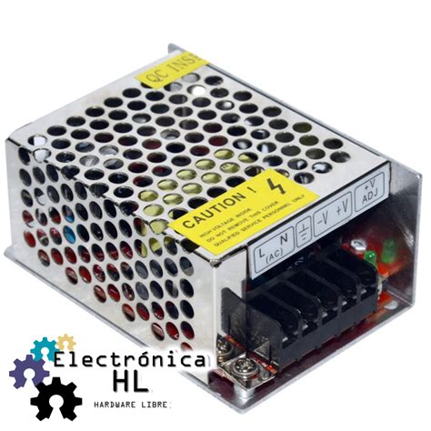 FUENTE CONMUTADA DE ALIMENTACION 5V 10A 50W 110 220 VCA Electronica HL