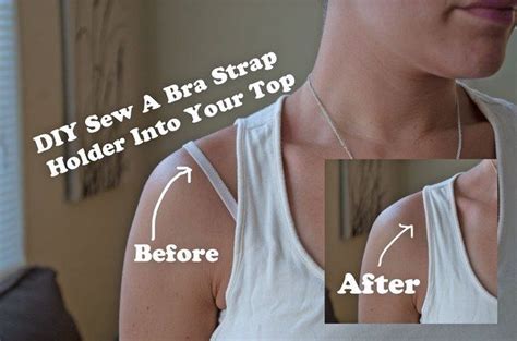 Keep A Strapless Bra From Falling Down By Securing It With A